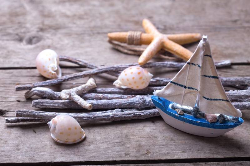 Decoración marina