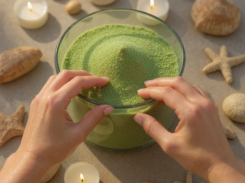 Arena fina verde oliva - Crea Sueños Marinos: Ideas Inspiradoras con Arena Verde Oliva