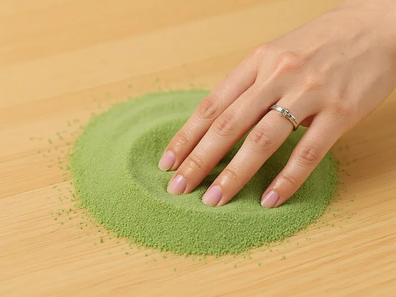 Arena fina verde pistacho - El secreto de la arena fina: Calidad y versatilidad para tus creaciones