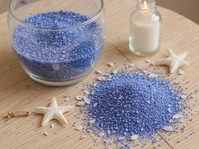 Arena gruesa añil - Despierta la Magia Marina: Crea con Nuestra Arena Añil Gruesa