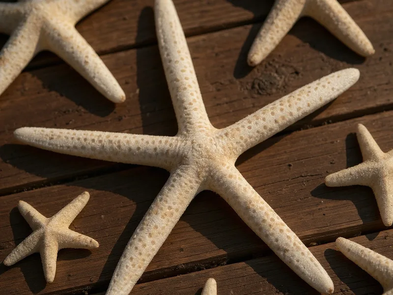 Estrella de mar albina natural 8-10 cm - Tu Estrella de Mar Albina: Pura Esencia del Océano