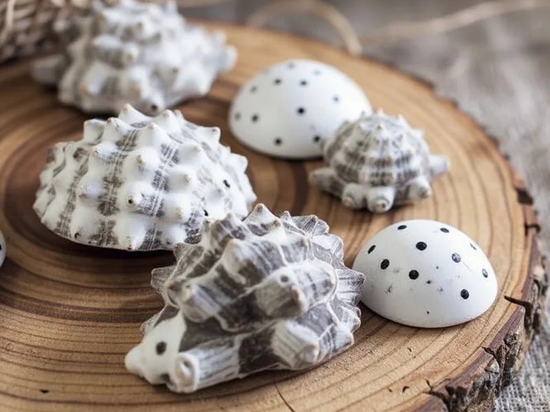 Caracolas marinas vasum ceramicum 1 kg - La Autenticidad del Mar en tus Manos: Caracolas Vasum Ceramicum