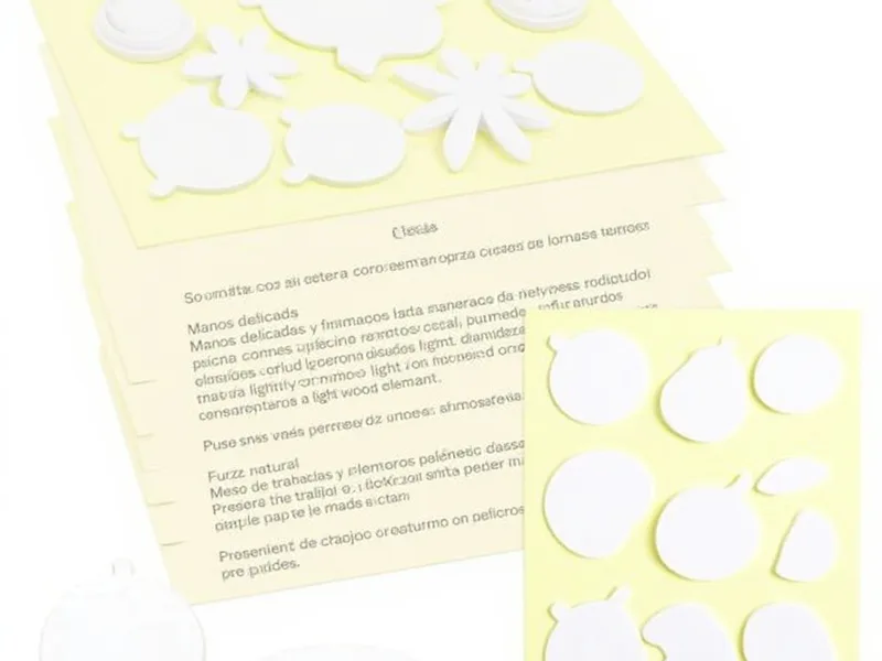 Adhesivos grandes para portamechas - Enciende la Magia: Crea Velas Artesanales con Alma Marina