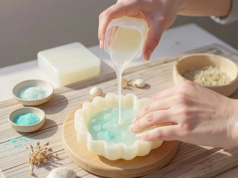 Jabon base glicerina transparente sin sls 12 kg - Crea la Magia del Mar: Jabones Artesanales que Deslumbran