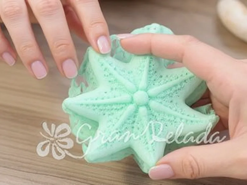 Molde 4 estrellitas de mar - Crea tu Propia Magia Marina: ¡Ideas DIY con Estrellas de Mar!