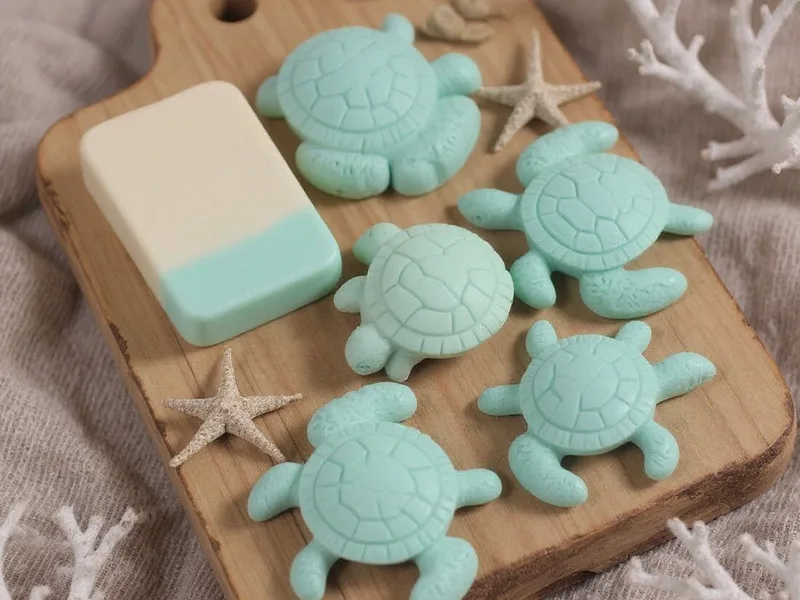 Molde jabon tortuga marina - Maestría Marina DIY: El secreto de tus creaciones perfectas