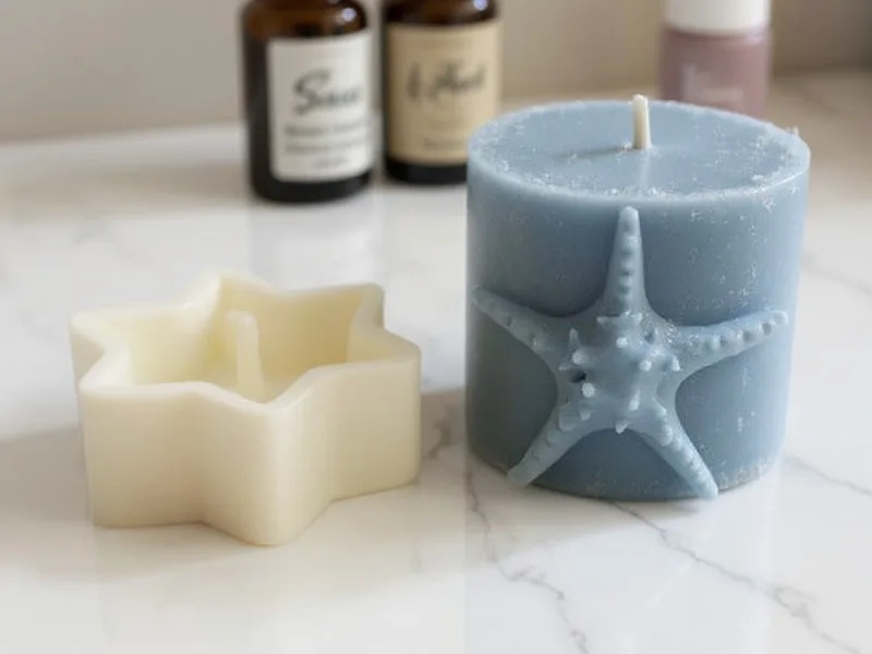 Molde estrella de mar horn 20 cm - Tu secreto para velas perfectas: Calidad y consejos expertos