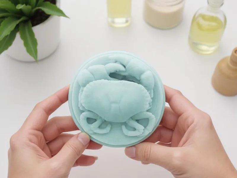 Molde 2 cangrejos - La Maestría en Tus Manos: Molde de Silicona Premium para Crear