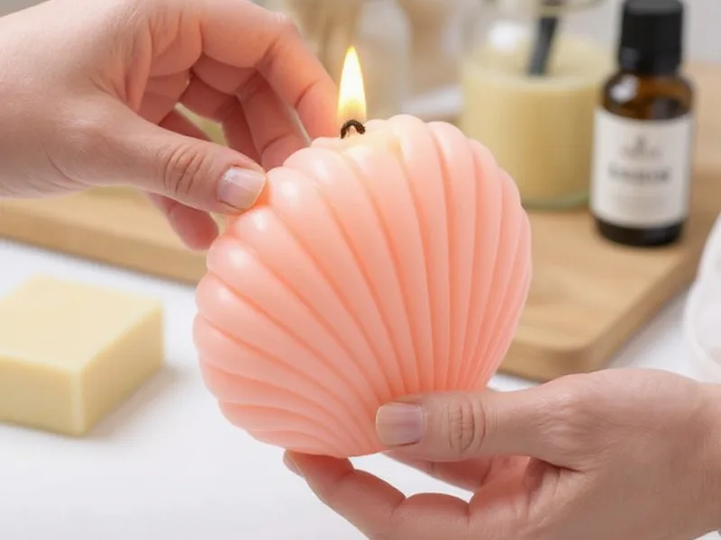 Molde concha para velas - El Secreto de Velas Perfectas: Calidad y Facilidad en Cada Molde
