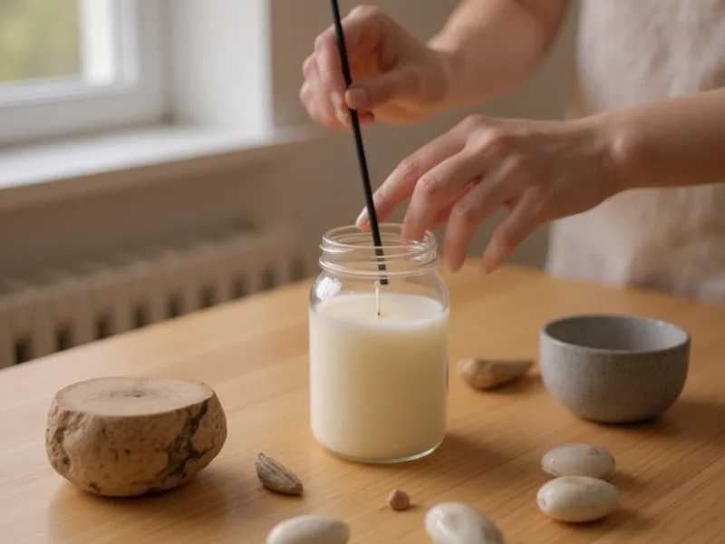 Soporte para mechas de metal aguja - Crea Velas DIY con Alma Marina: Tu Guía para Proyectos Brillantes