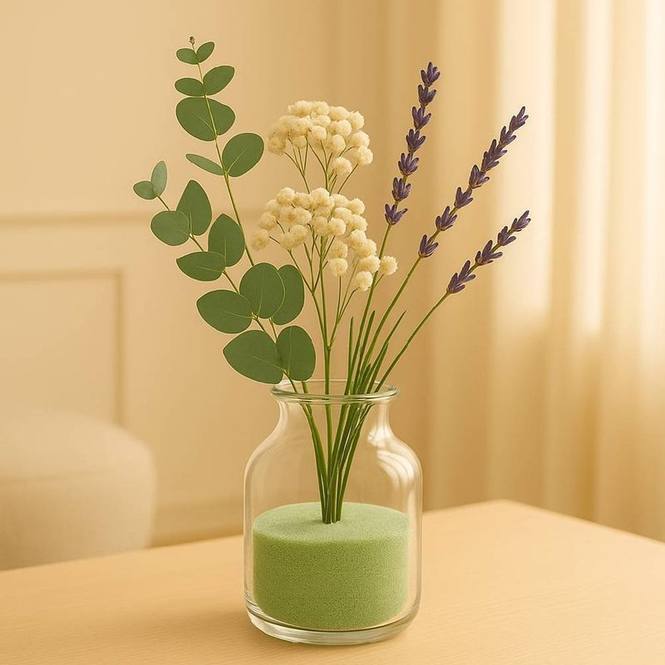 Arena fina verde pistacho