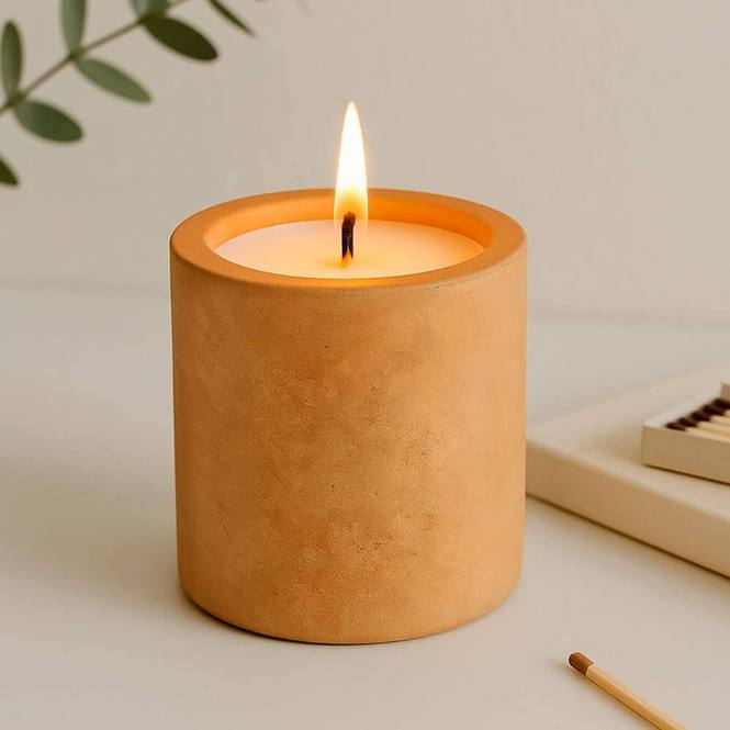 Cemento para figuras color siena