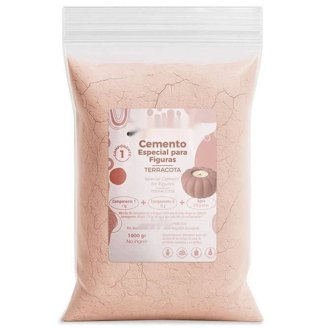 Cemento para figuras terracota