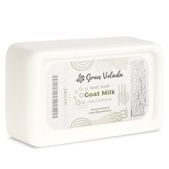 Jabon base de leche de cabra