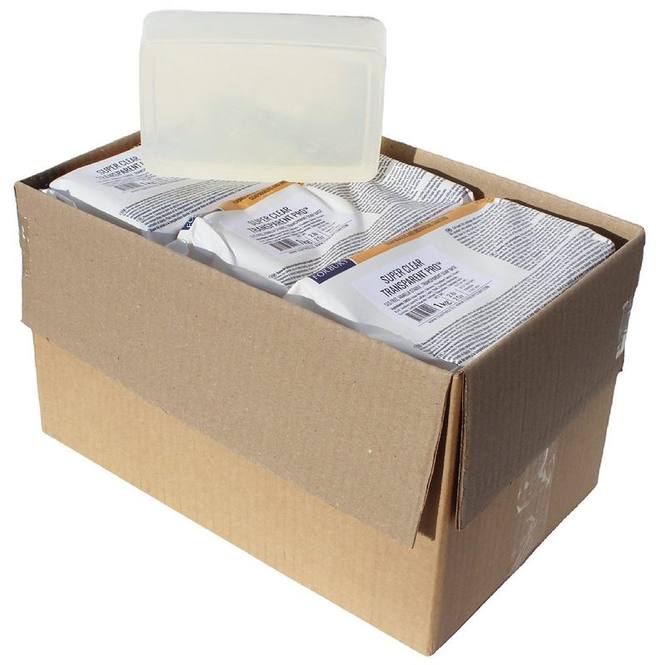 Jabon base glicerina transparente sin sls 12 kg