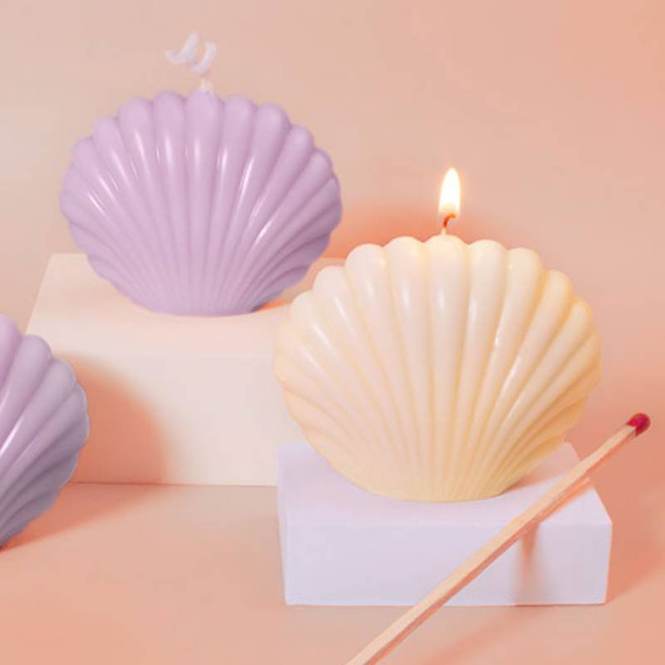 Kit Velas en Forma de Concha