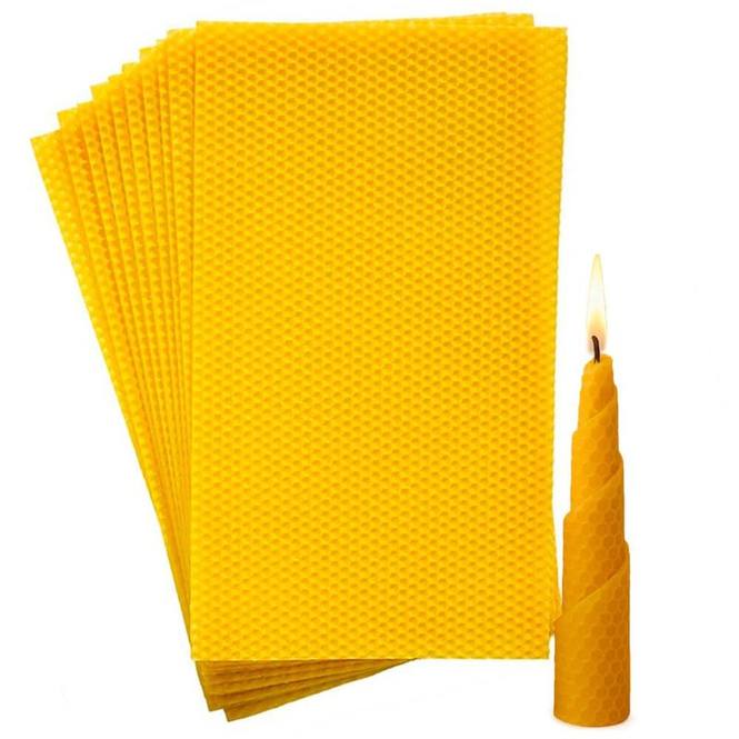 Laminas de cera de abeja virgen