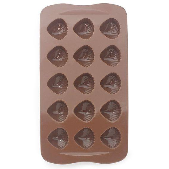 Molde 15 conchas marinas cardium