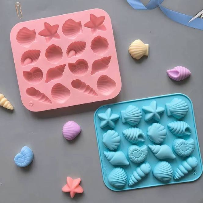 Molde 16 formas marinas