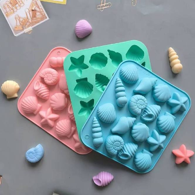 Molde 16 formas marinas