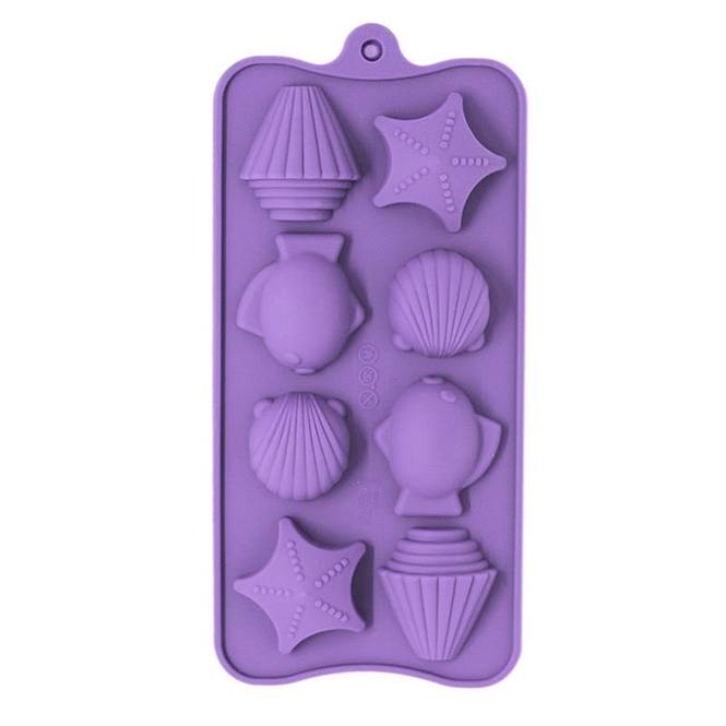 Molde 8 figuras marinas