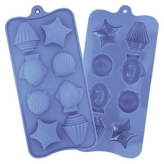 Molde 8 figuras marinas