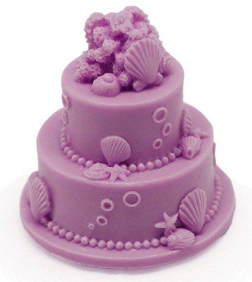 Molde de silicona tarta de novios marina