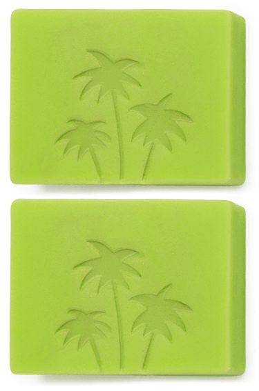 Molde doble palmeras