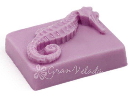 Molde jabon caballito de mar