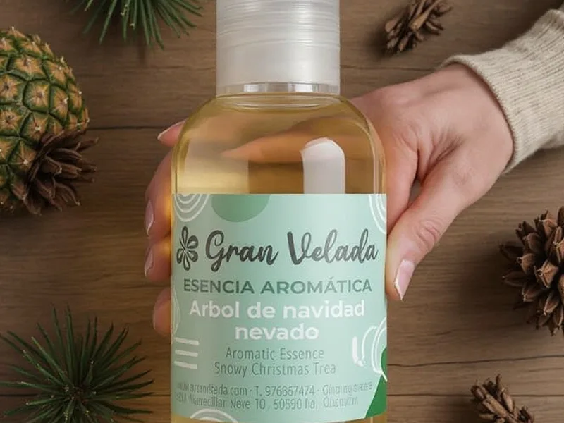 Esencia aromatica arbol navidad nevado - Inspira Magia Invernal: Tus Creaciones DIY con Esencia Árbol Nevado