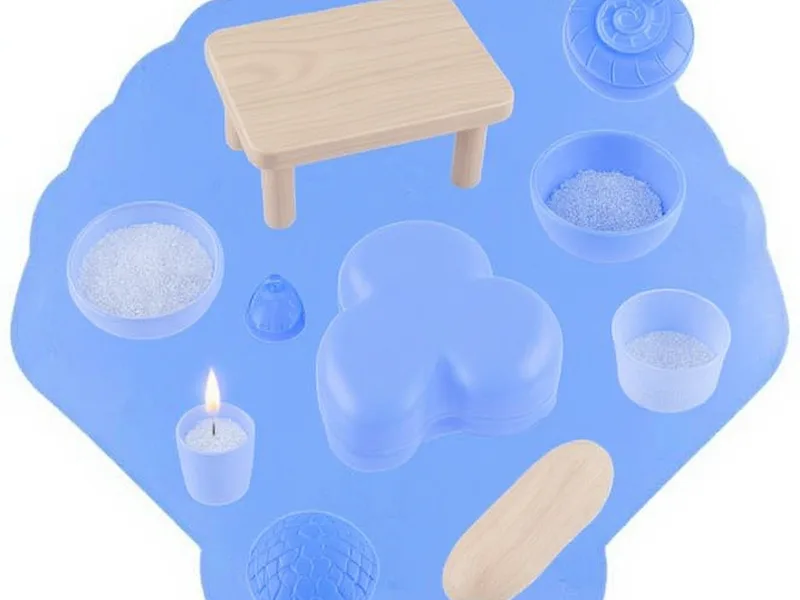 Molde 7 figuras marinas - Despierta la Magia Marina en Cada Creación DIY