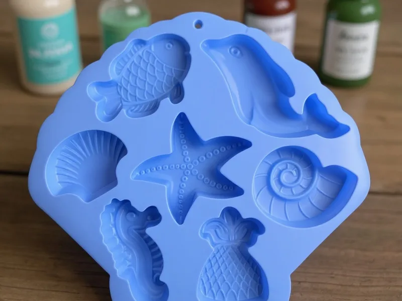Molde 7 figuras marinas - La Excelencia de la Silicona para Proyectos Marinos Duraderos