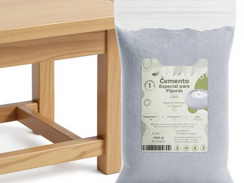 Cemento para figuras gris - Crea tu Oasis Marino: Inspiración DIY con Cemento para Figuras