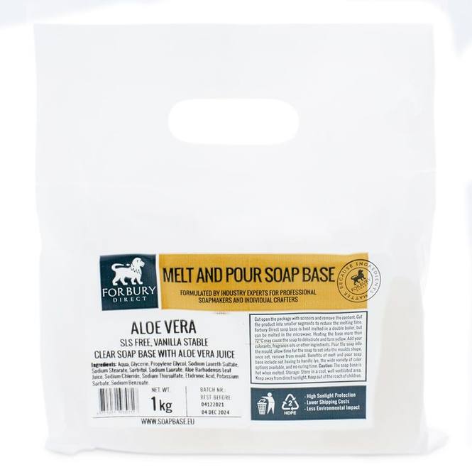 Jabon base de aloe vera